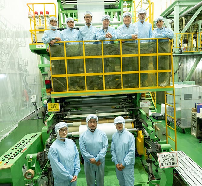 武田産業の社員集合写真
